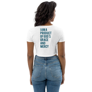 "Who am I?" Crop Top